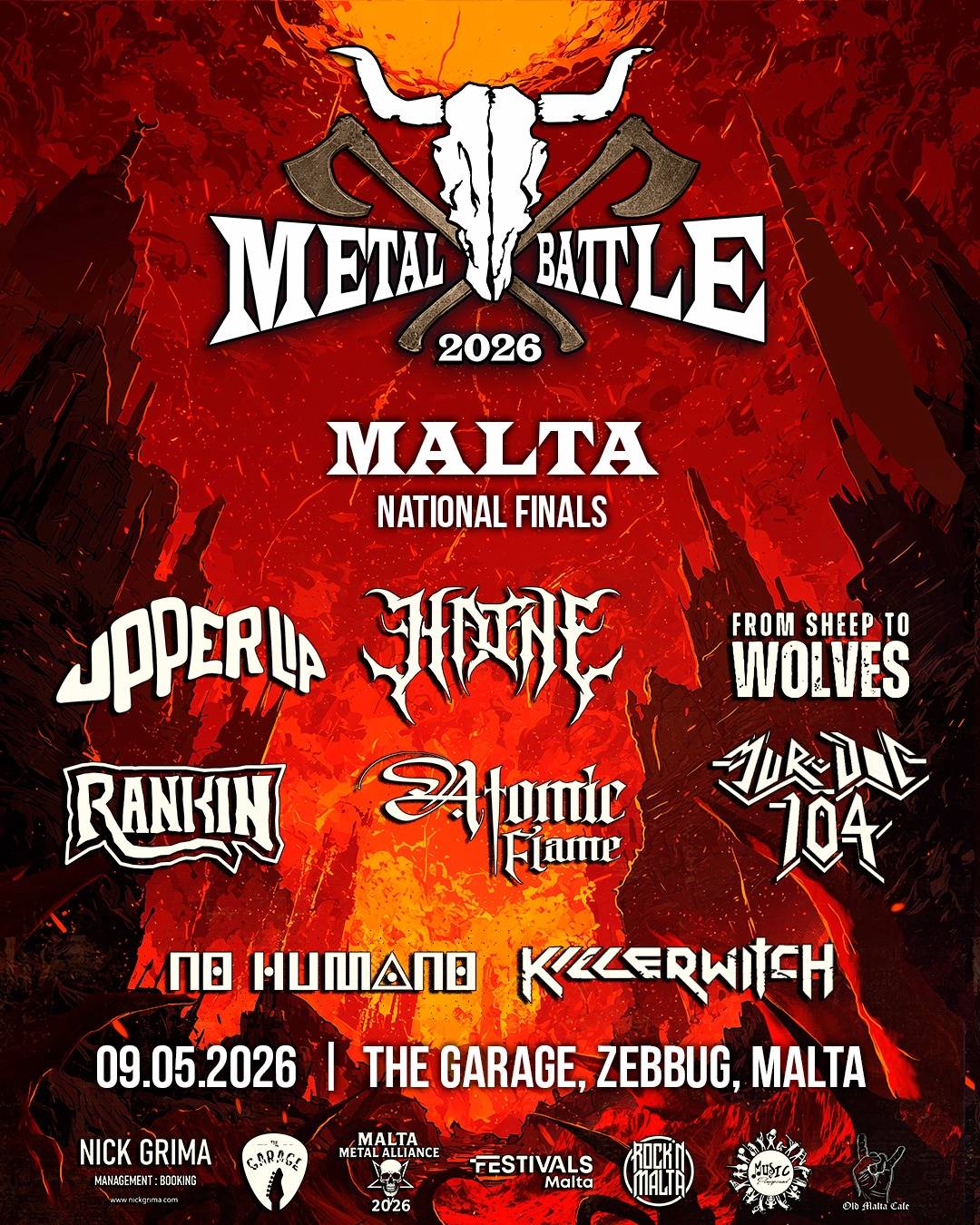 WACKEN METAL BATTLE MALTA 2026 Cover Image
