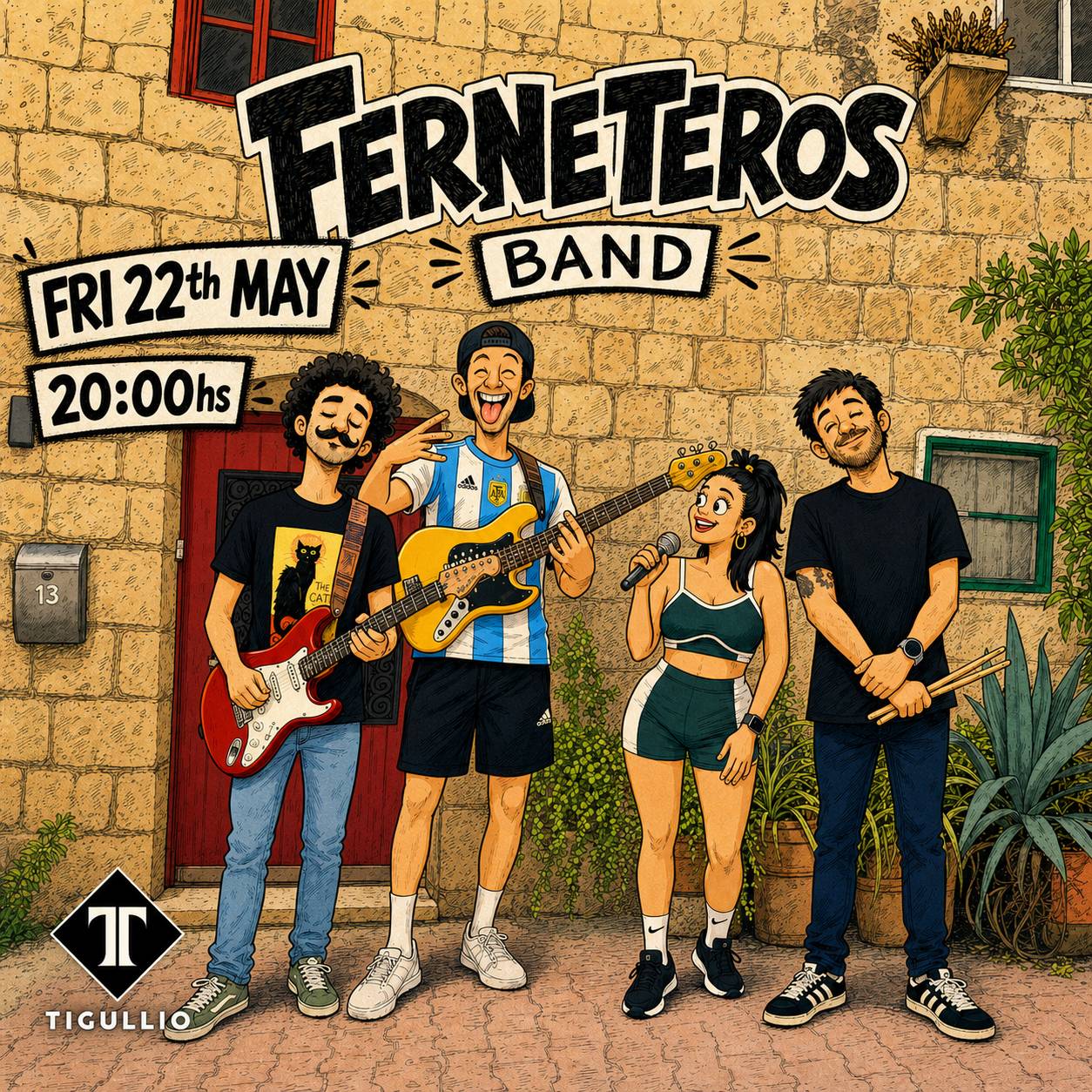 Ferneteros Band First Show Cover Image
