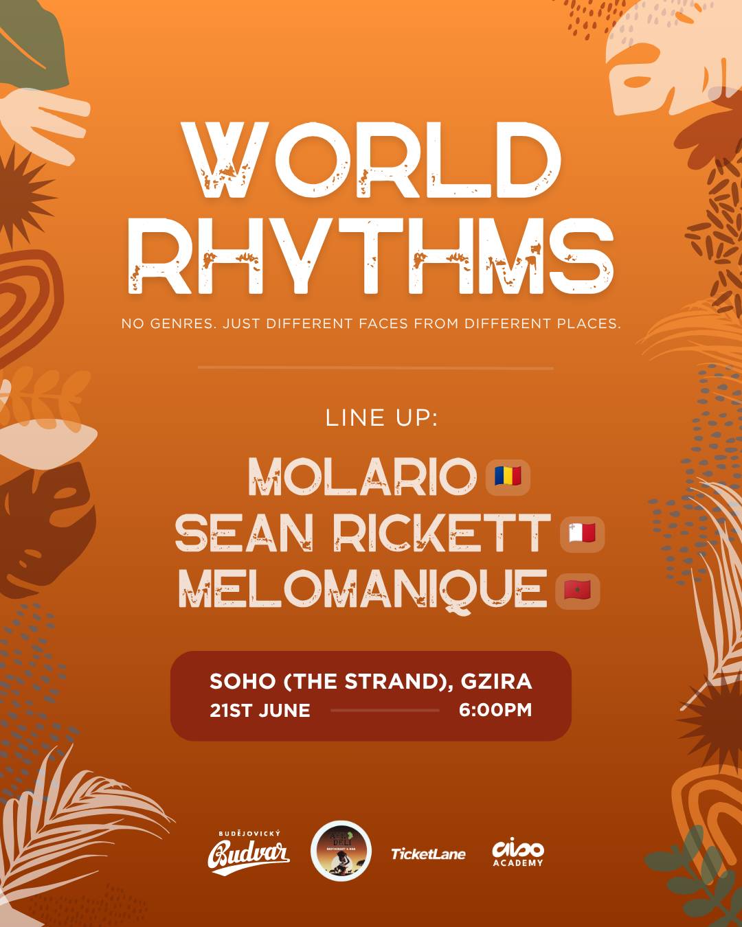 World Rhythms - 21st June Cover Image