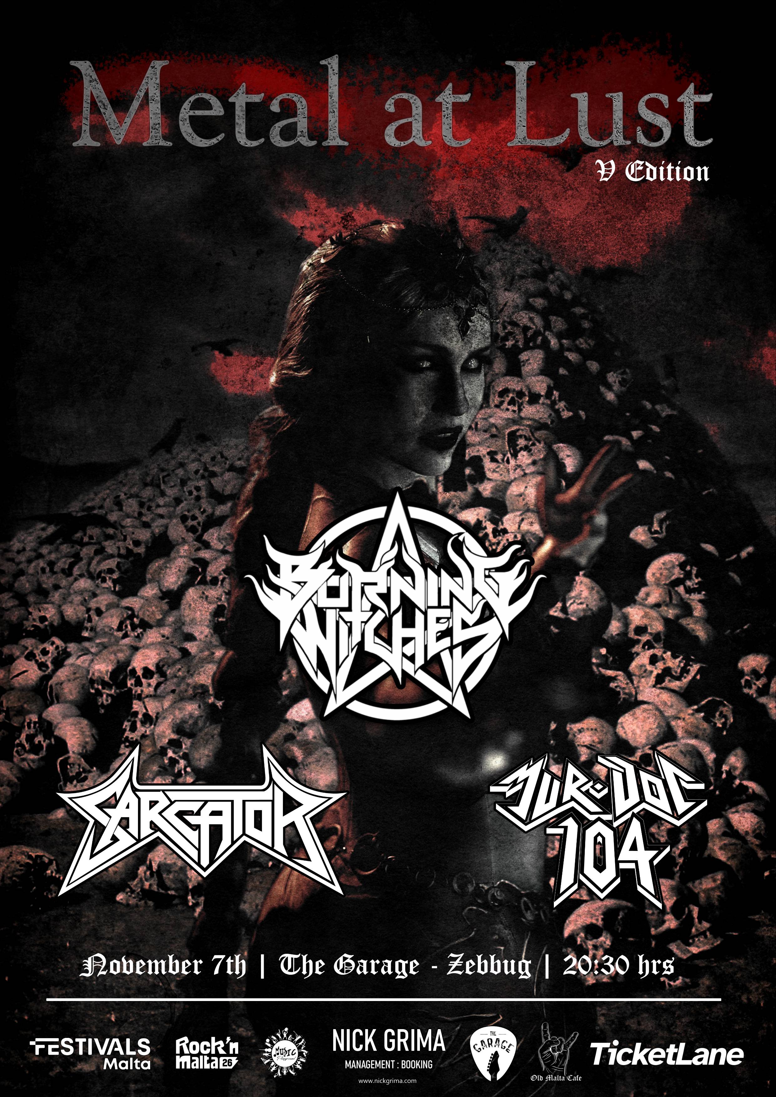 METAL at LUST - V edition Cover Image
