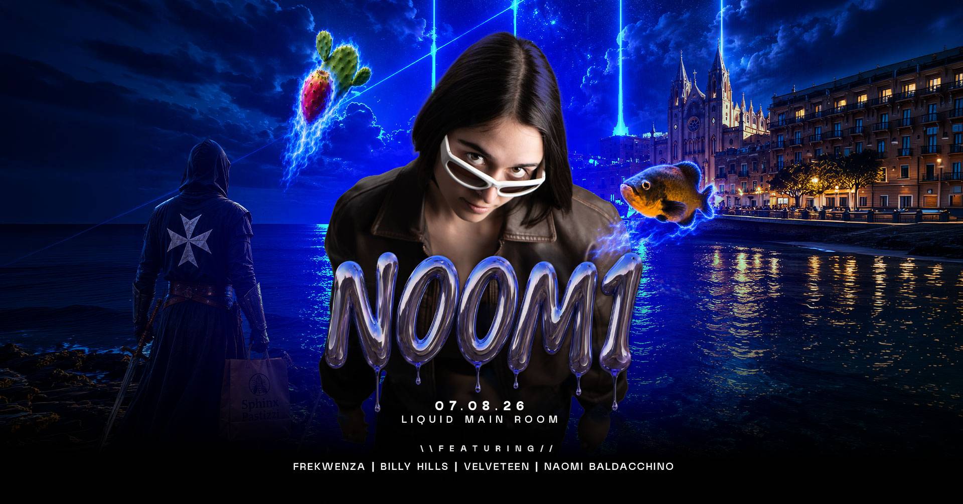 Vampa Presents: N00M1 @ Liquid Club, Malta