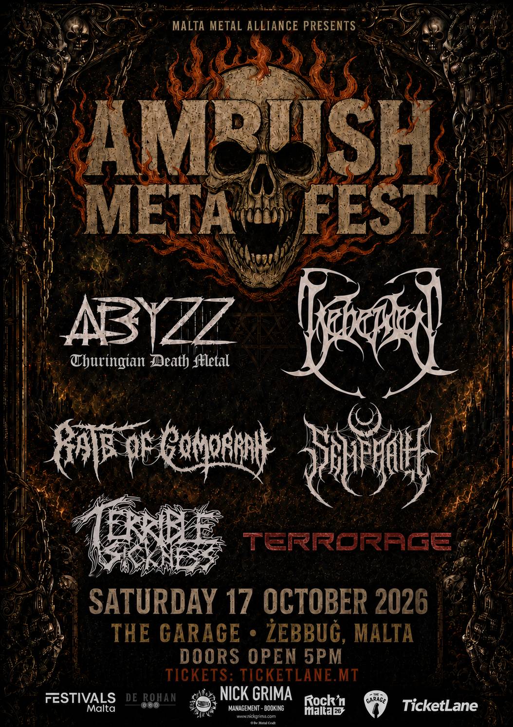 AMBUSH METAL FEST 2026 Cover Image