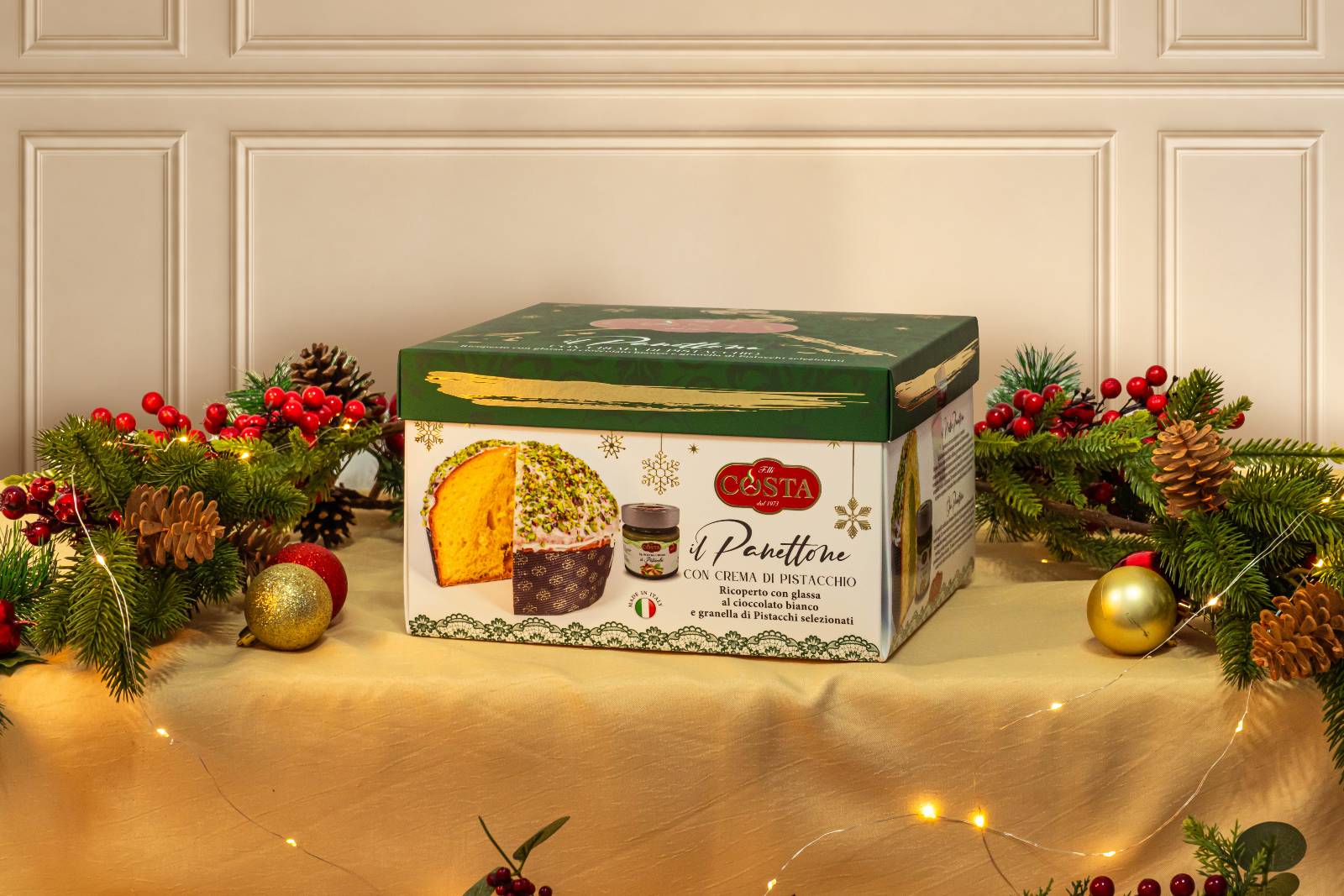 PANETTONE Pistachio 1kg