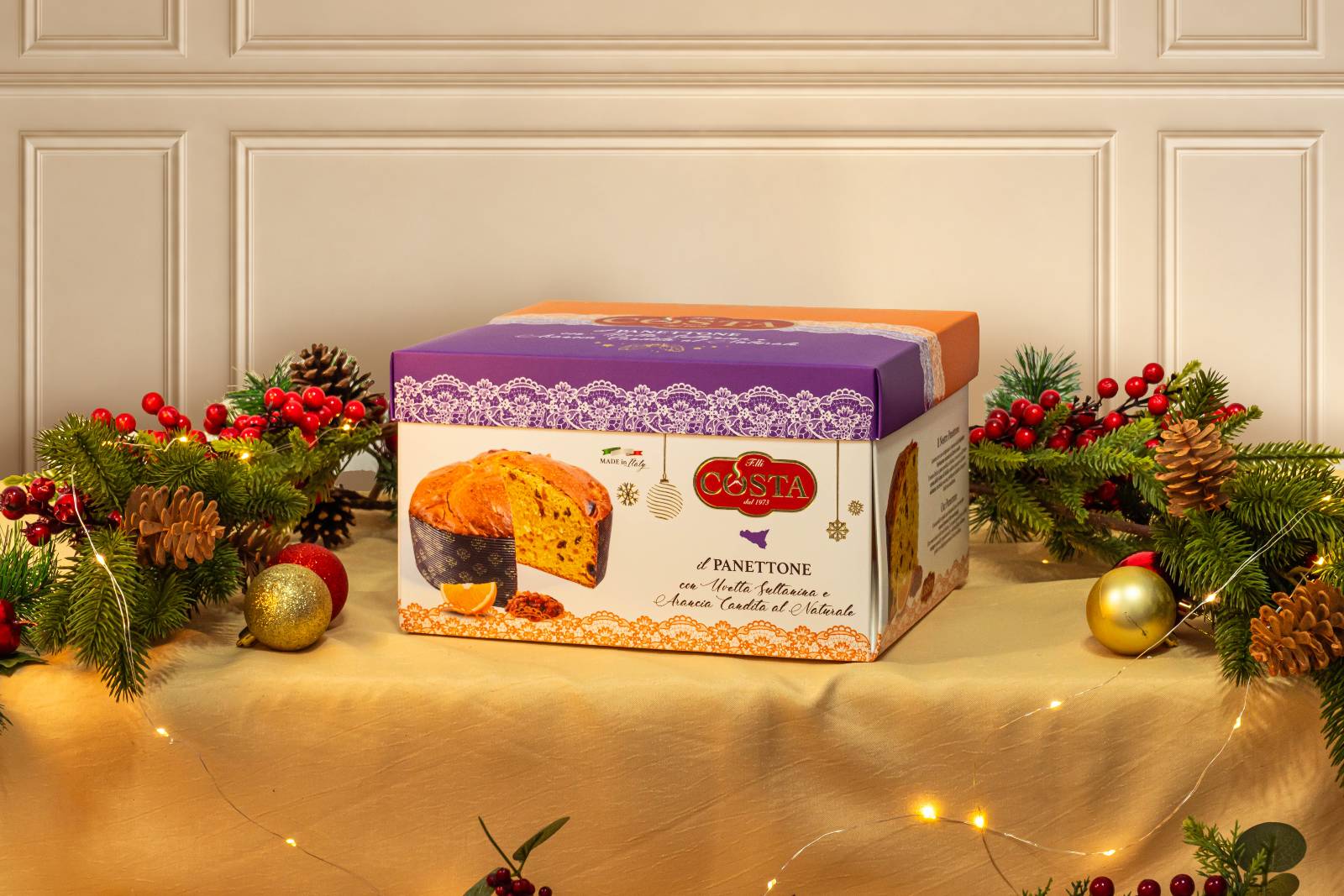 PANETTONE Arancia & Uvetta 1kg